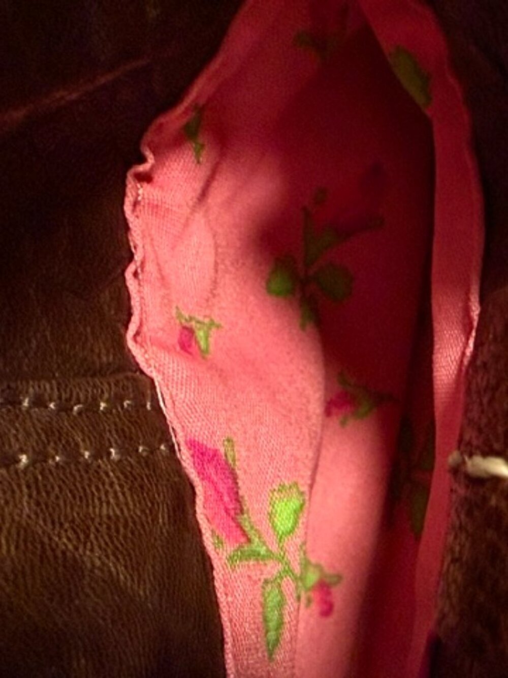 Rare Vintage Betsey Johnson Giddy Up Leather Studded Western Hobo Bag - Picture 15 of 16